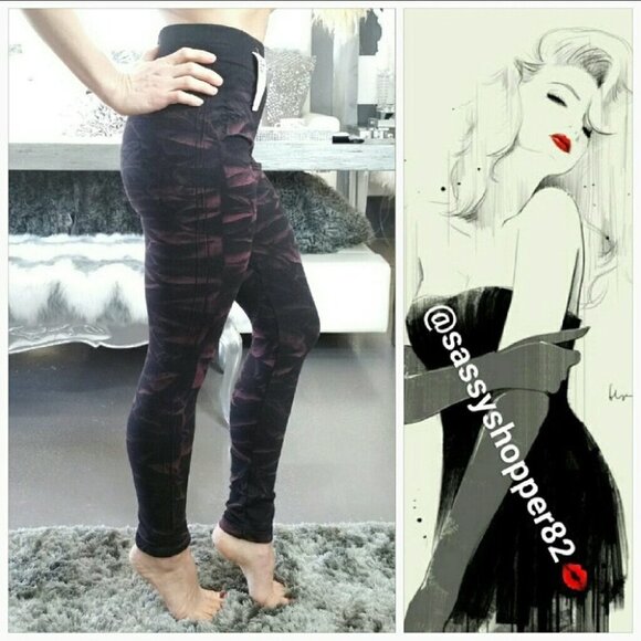 THICK TIE DYE PRINT LEGGINGS - Picture 2 of 4